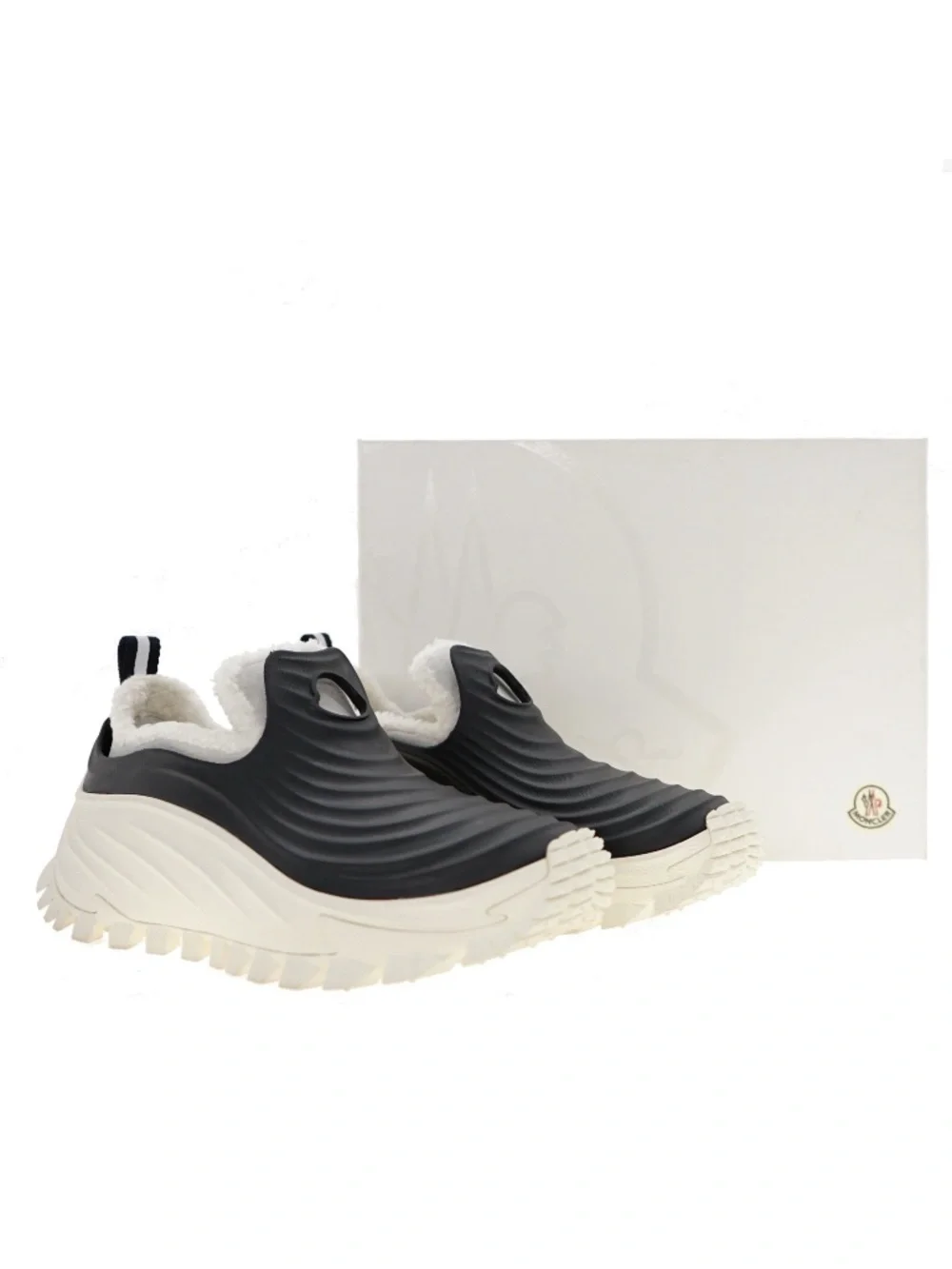 Moncler Men Acqua Rain Boots Shoes Sneakers Size 9 US New